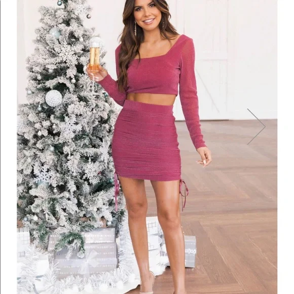 pink lily holiday dresses Lilly Dress: Pink Mini Dress for Garden Party main image 0